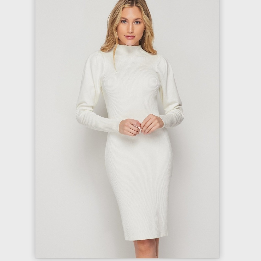 SWEATER KNIT DRESS